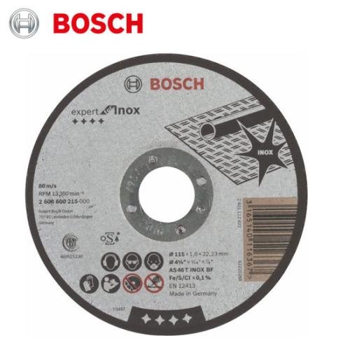 DISQUE A TRONCONNER INOX D115X1.6 PROF BOSCH