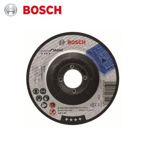 DISQUE EBARBAGE 115X22X6 POUR ACIER BOSCH