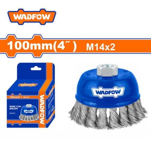Brosse métallique  torsadée 100 WDF