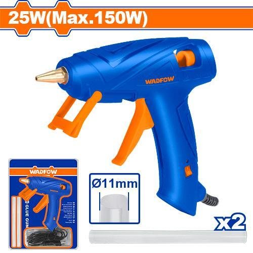 Pistolet colle 150W +2Baton WDF
