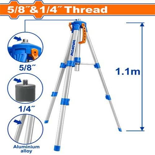 Trepied alu 1.10M 5/8+1/4 WDF