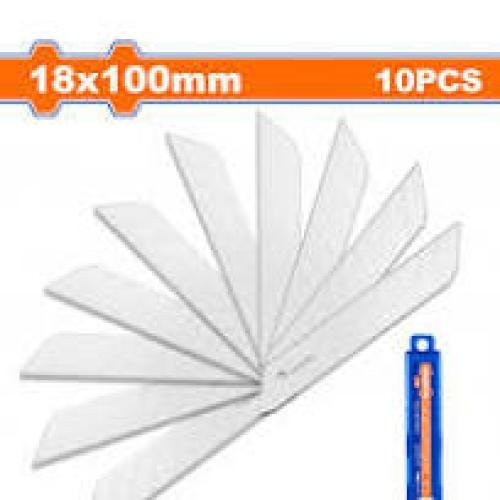 Jeu 10 lame cutteur 18*100 WDF