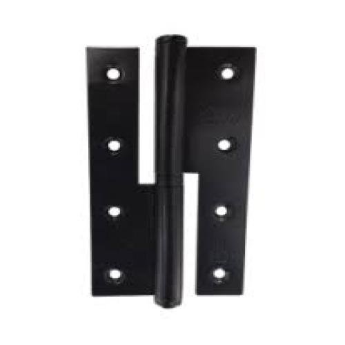 Paumelle inox 90 noir D DELIA 