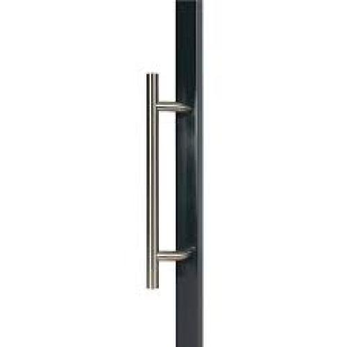 Batton maréchal inox carré noir  120CM DELIA