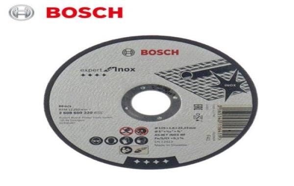 DISQUE A TRONCONNER INOX D125X1.6 PROF BOSCH
