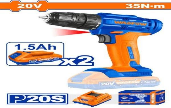 Visseuse 20V 35N.M 2BATT WDF