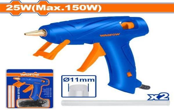 Pistolet colle 150W +2Baton WDF