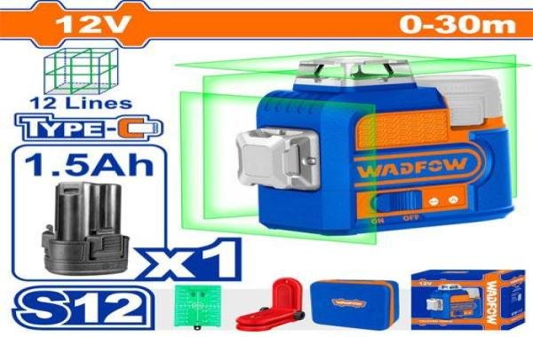 Niveau laser 3D 30M 12 ligne  WDF