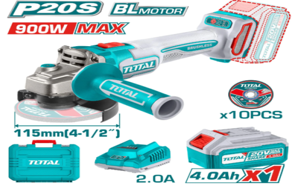 Meule ANG/B 20V +CH+10disque TOTAL